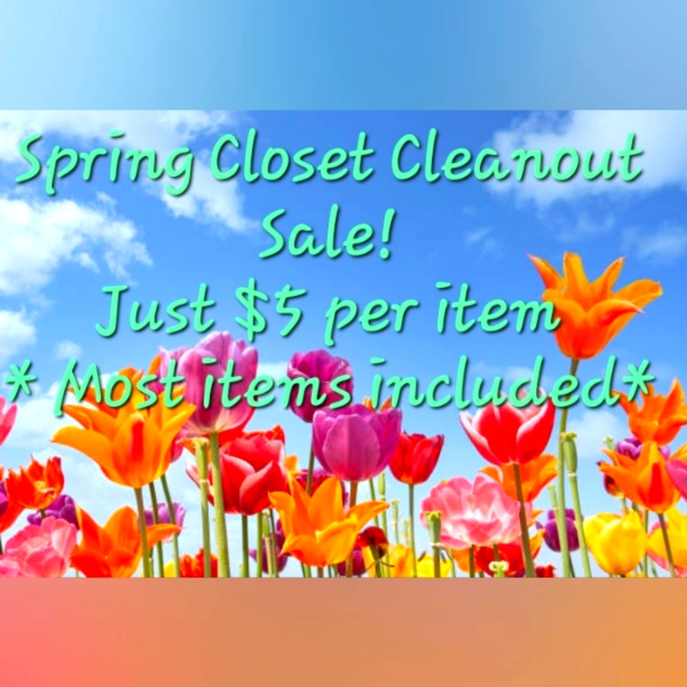 $5 Spring Closet Cleanout!!